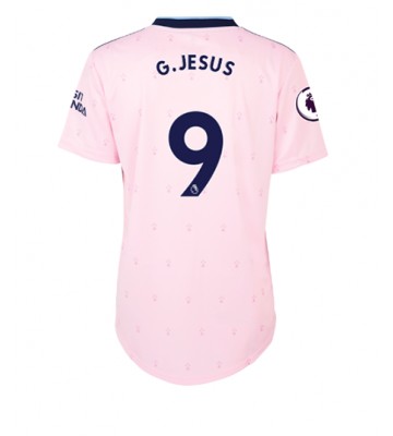 Arsenal Gabriel Jesus #9 Tredjedrakt Kvinner 2022-23 Kortermet
